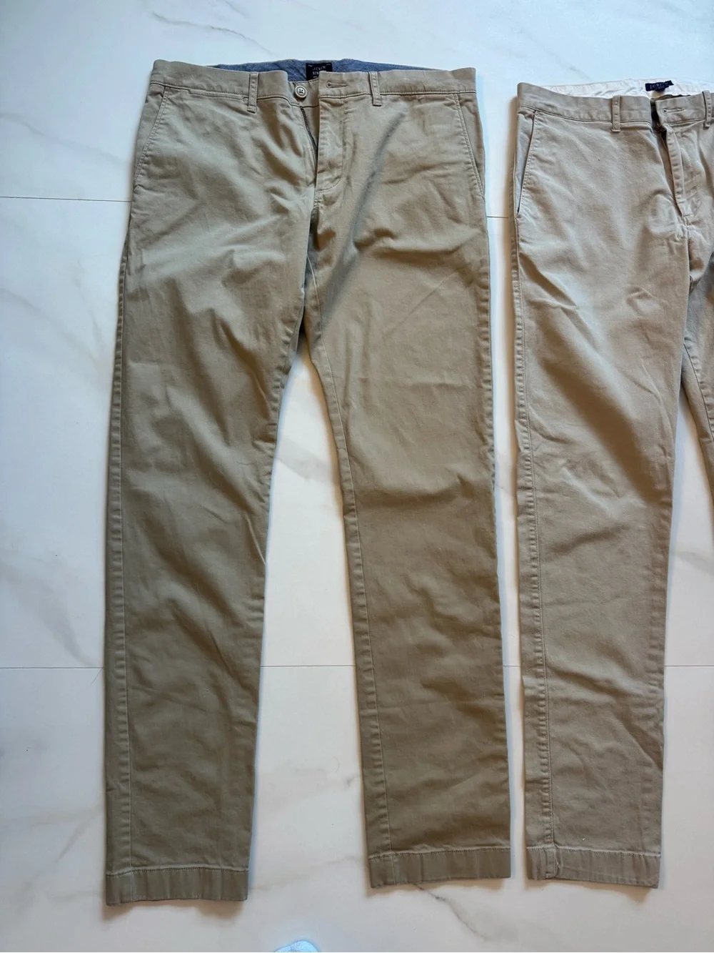 J. Crew Slim Khaki Chino Pants - Light Tan